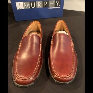 J. Murphy Men's Aberdeen Slip-on Shoes, Size 9